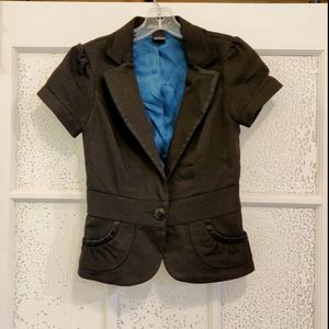 Short Sleeve Blazer